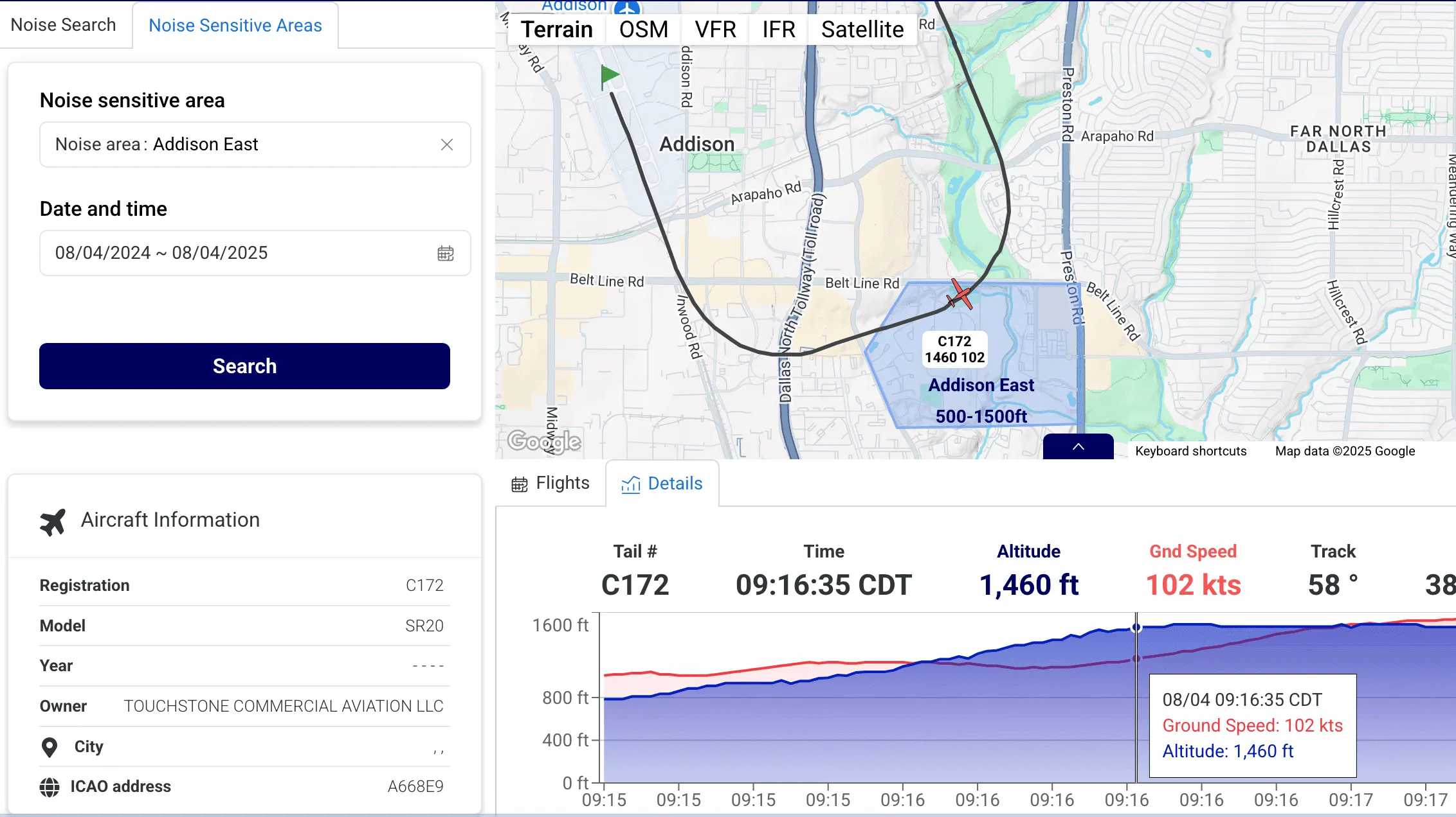 live map