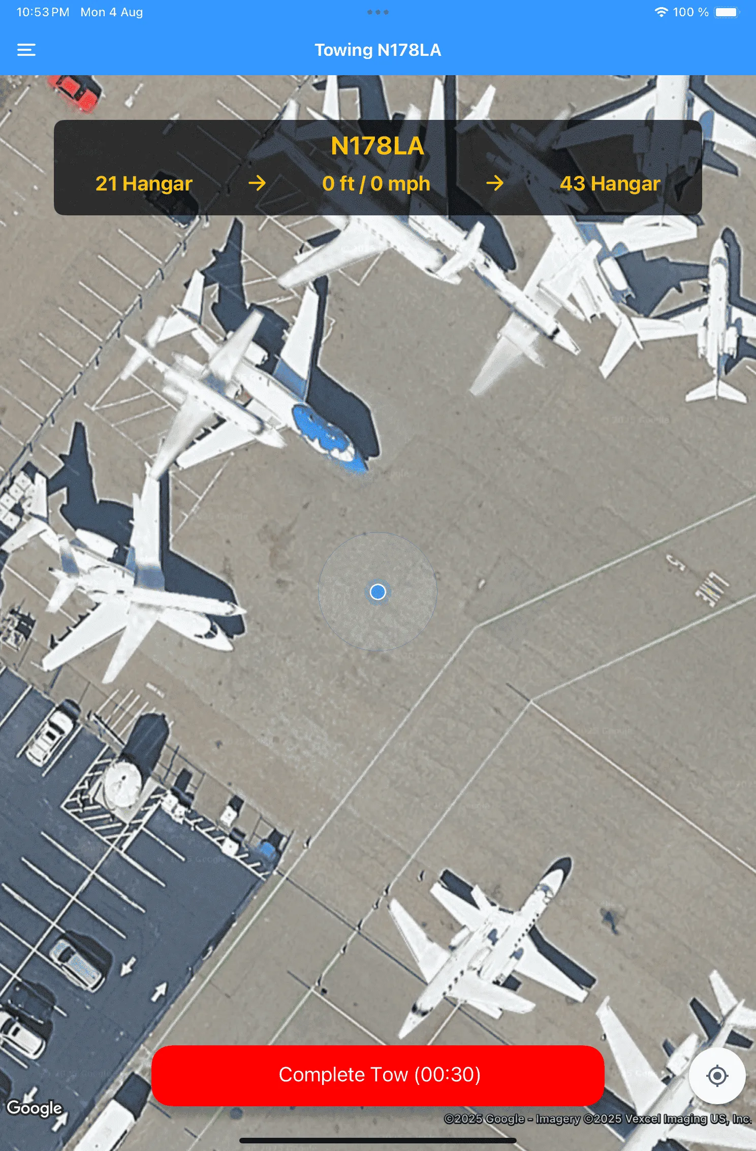 Aircraft towing operations